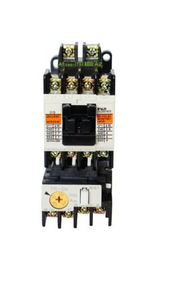 

Fuji Electric Standard Electromagnetic Switch Case Coverless SW-0-200V-2.2KW-AC200V-1A