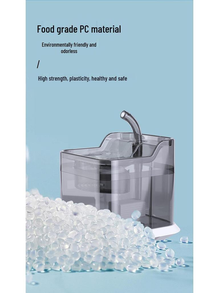 Silent Wireless Pet Water Fountain: Automatic Circulating Dispenser for Cats and Dogs