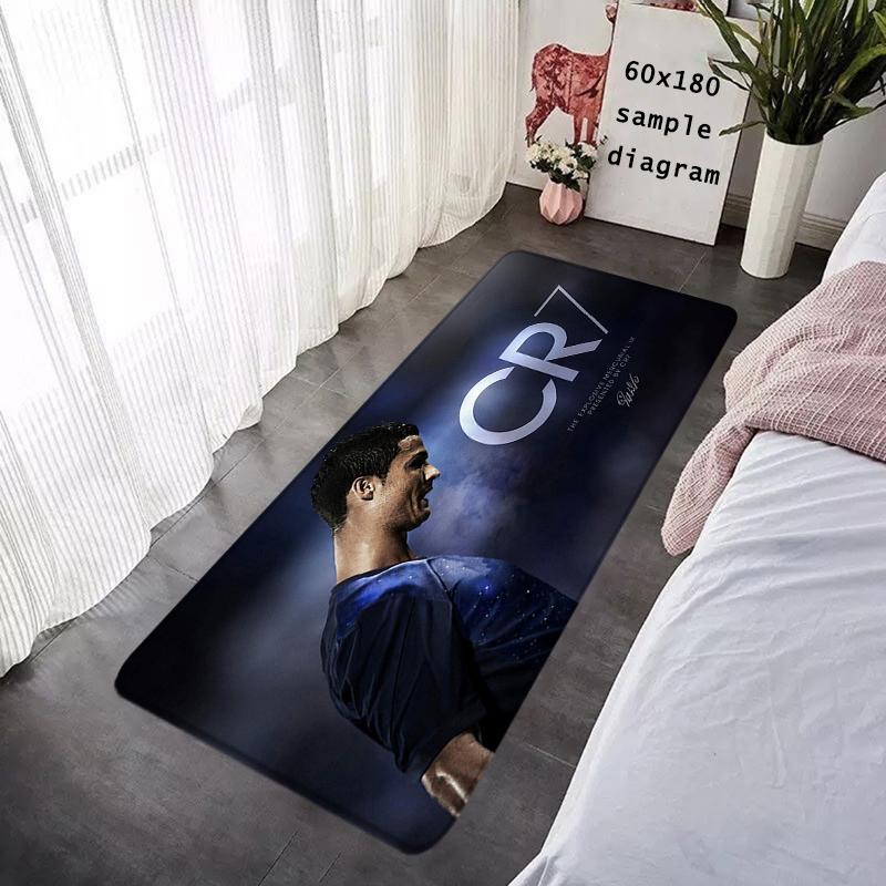 Foot Rug Welcome Floor Mat for Entryway Bathroom Mats C-CR7 Hallway Carpet Kitchen Cristiano Ronaldos Rugs Fluffy Home Decor