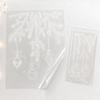 PVC Christmas Window Sticker Reusable Holiday Window Decal Window Cling Decal  Holiday Decorating