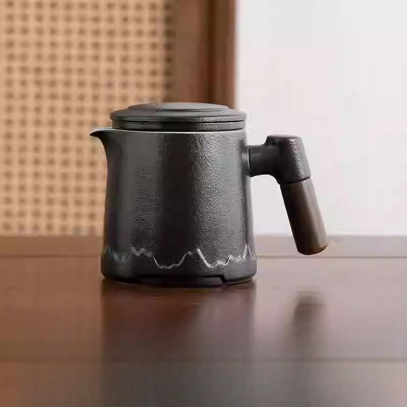 Portable Travel Tea Set Outdoor Portable Kung Fu Brewing Teapot Teacup Small Set Easy Camping Business Trip