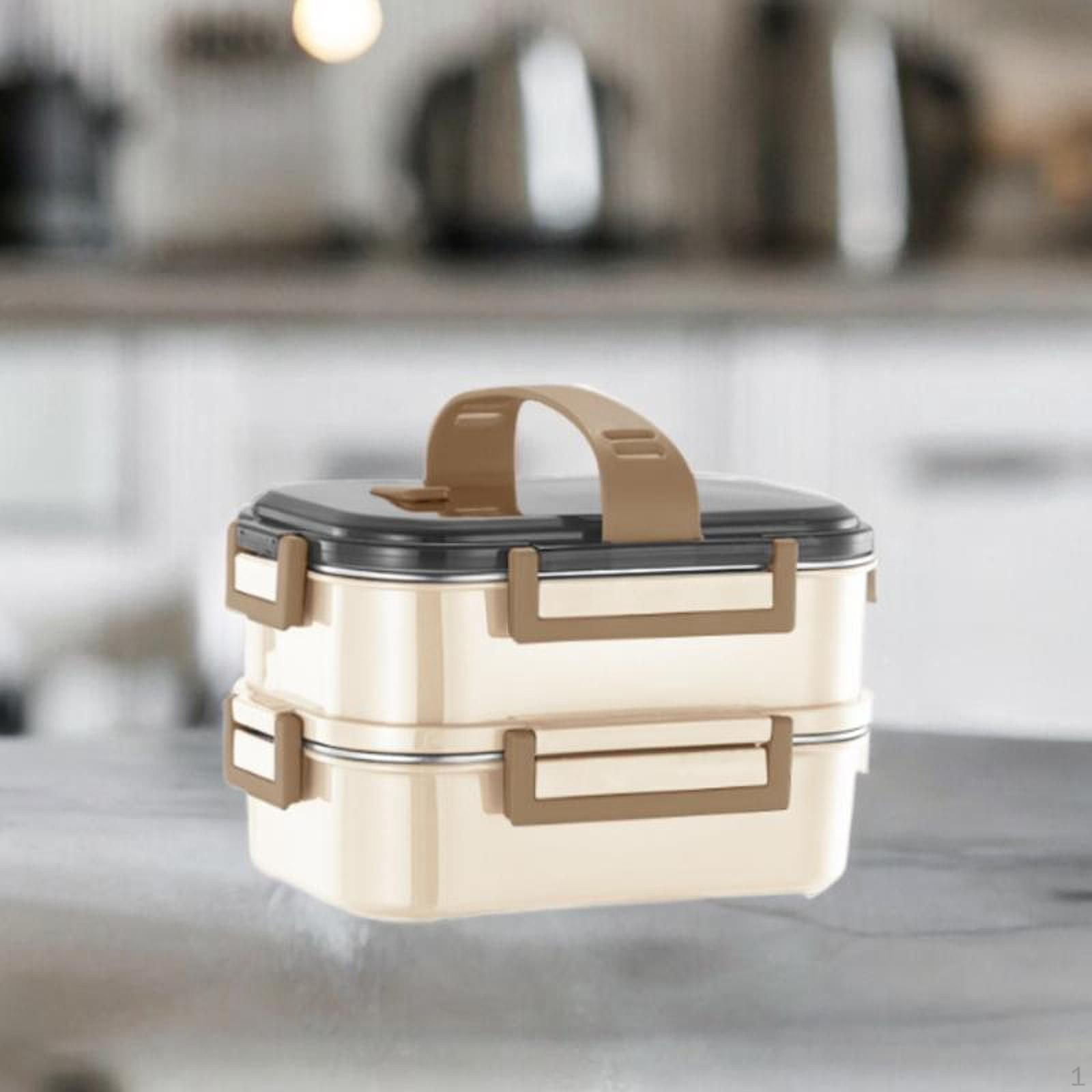 

Ланч-бокс Bento Food Container Упаковка для кемпинга, кухни, путешествий, работы, пикника белый