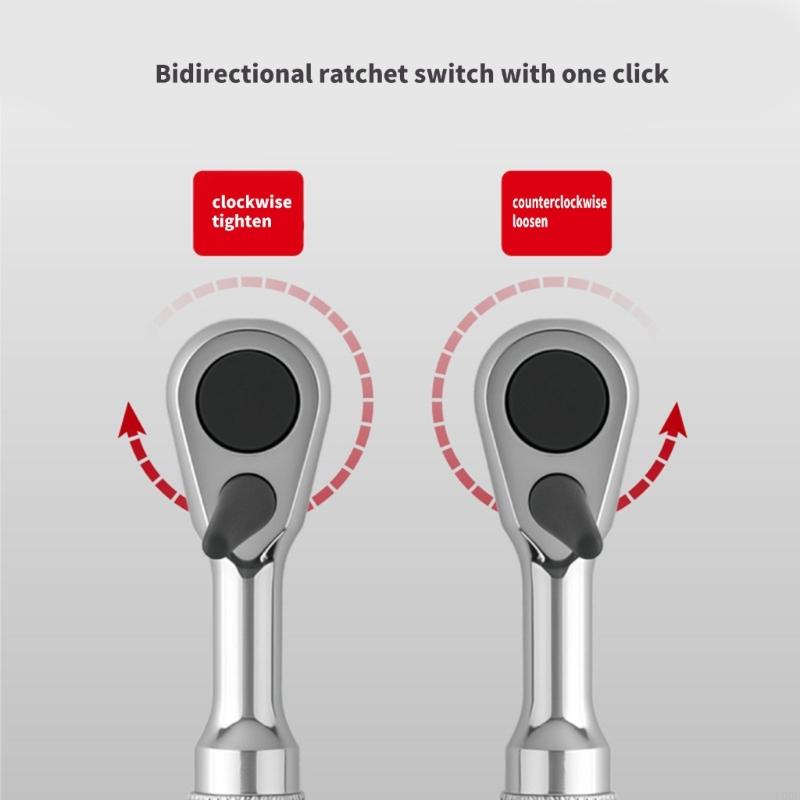   Professional Bike Tool Bag Set 14Pcs Alloy Steel Ratchet Wrench Accessories