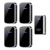 International Wireless Multi-Plug Doorbell: EU/US/UK/AU-Ready with 433 MHz Range