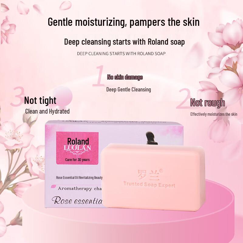 Roland Rose Ätherisches Öl Handgemachte Seife