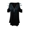 Women's Fashion  Strapless Solid Color V-Neck Short Sleeves Leisure Dress