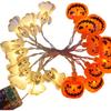 Halloween String Lights with LED Pumpkin and Lights for Outdoor Holiday Decoration