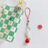 Universal Bead Charm Phone Strap Keyring For Mobile Devices Purses Travel Gear Modern Lightweight Decorative Item