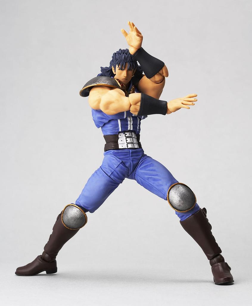 Kaiyodo Legacy of Revoltech Fist of the North Star Rei, Approximately 145mm ABS & PVC Painted Action Figure LR-002
