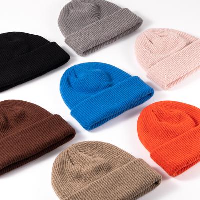 New Beanies Knitted Solid Cute Hot Girls Autumn Winter Female Warmer Bonnet Ladies Casual Caps Women