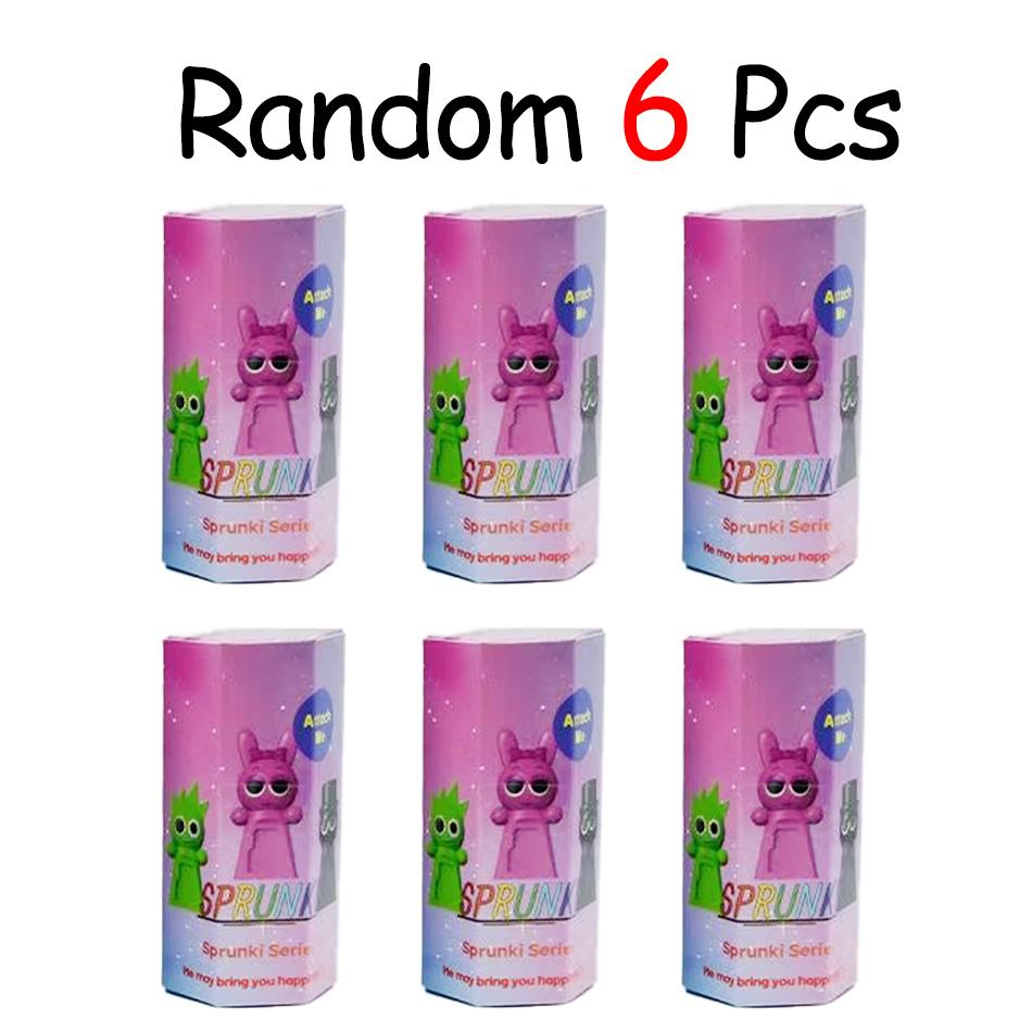 New Sprunki Box Anime Figures Mystery Game Doll PVC Cartoon Figure Plaything Doll Desktop Decorative Kids Christmas Surprise Gift