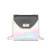 Elegant Fashion Women Mini Chain Bag With Laser Clear Design Shoulder Handbag