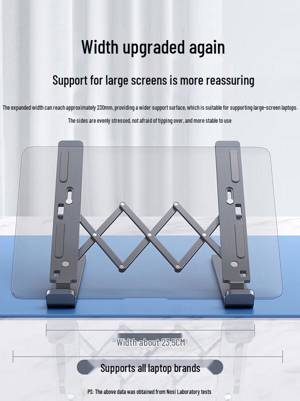 N8 Double Layer Aluminum Computer Monitor Stand