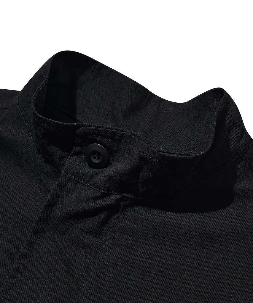 Union Balant Fishtail Short Jacket Black