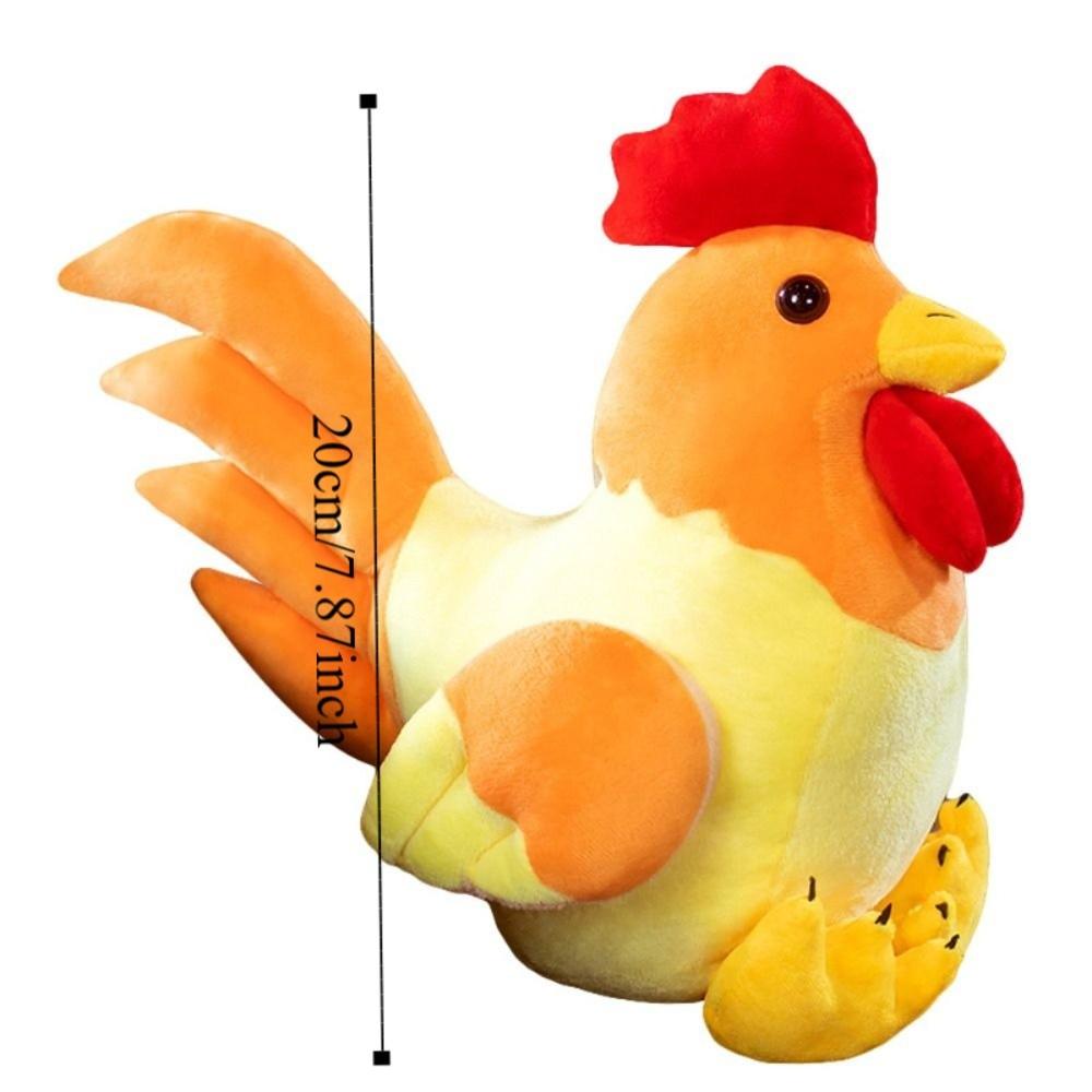Realistic Chicken Chick Soft Pillow Stuffed Chick Stuffed Dolls Chicken Plush Toy  Birthday Gift