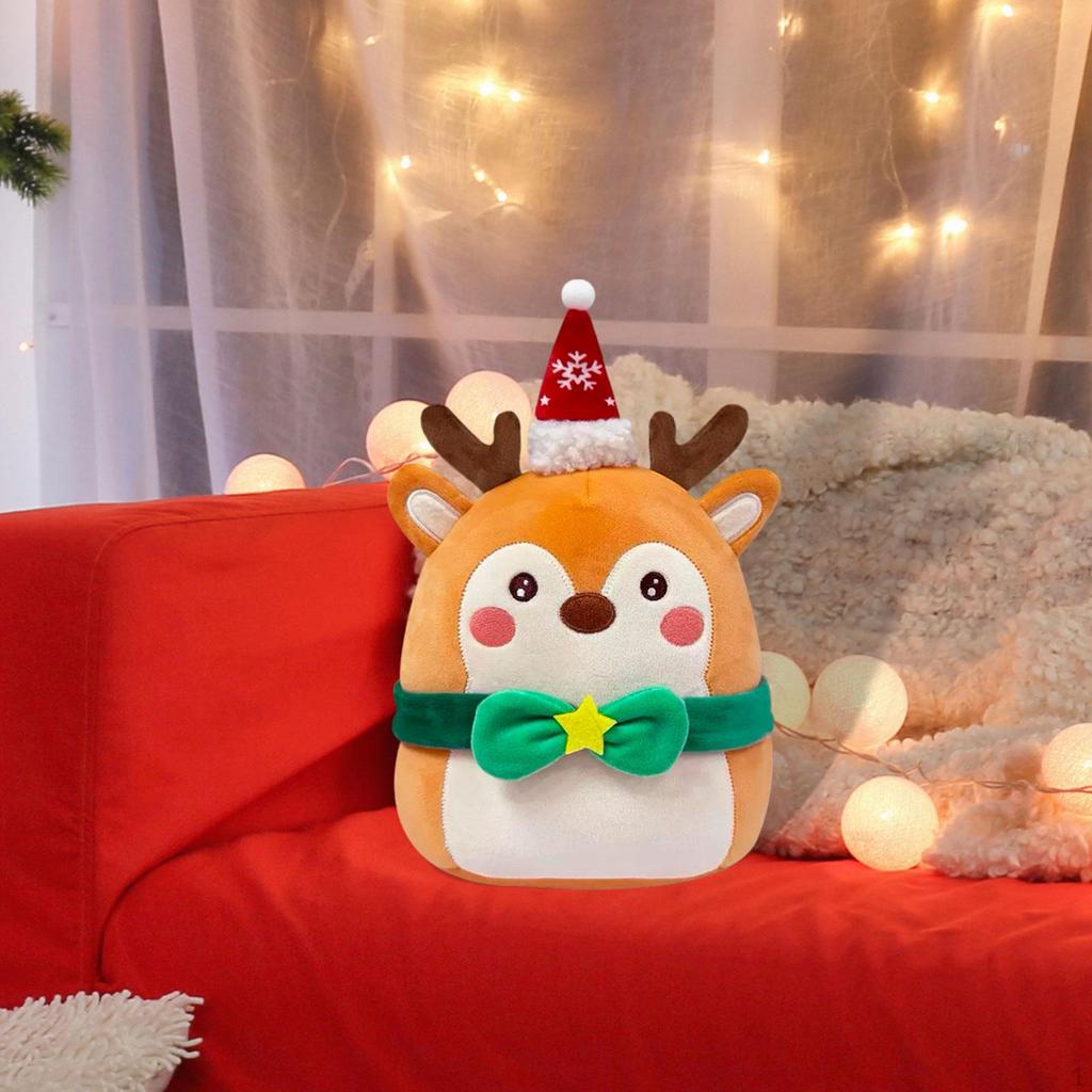 Christmas Toy Doll Xmas Party Favors Comfortable Home Decoration Gift Hugging Stuffed Animal for
