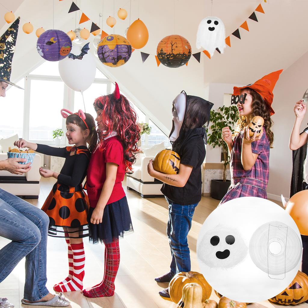 Halloween Lantern Lanterns Decorative Indoor Decoration Ghosts Decorations Paper