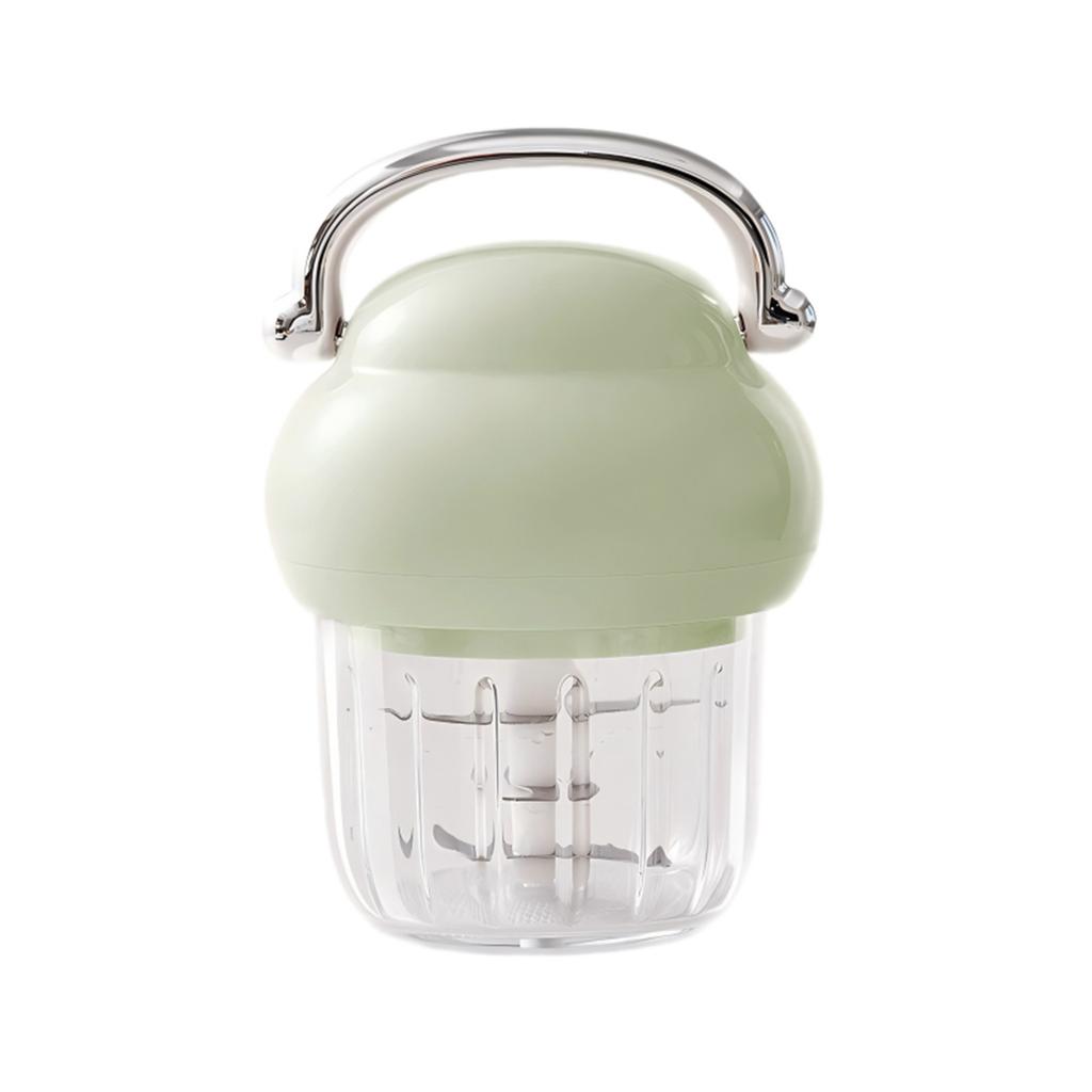 Food Chopper With Handle 350ml Grinder,Food Processor Small Meat Grinder,for Garlic Chili Meat Puree Vegetable Home Apartment Restaurant
