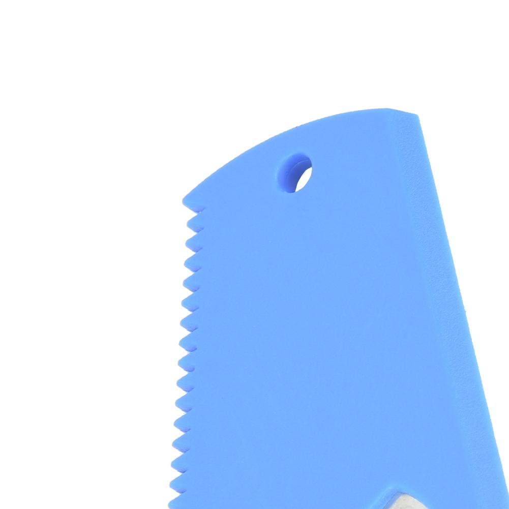 Quality Portable Surfboard Board Wax Comb Remover Cleaning Tool Accessory(blue)