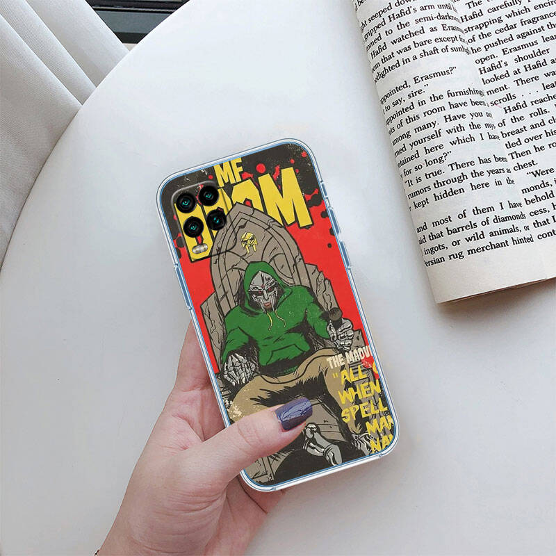 MH89 MF DOOM Case for Motorola E7 G6 G7 G8 G9 Plus Power Play G10 G20 G04 E30 E40 E22 E20 E13 E15 G22 G23 G05 G75 G35 G55