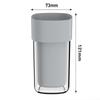 Toothbrush Cups With Lid Plastic Drinking Brushing Cups Outdoor Travel Anti Drop Toothbrush Holder Mouthwash Cups Portable