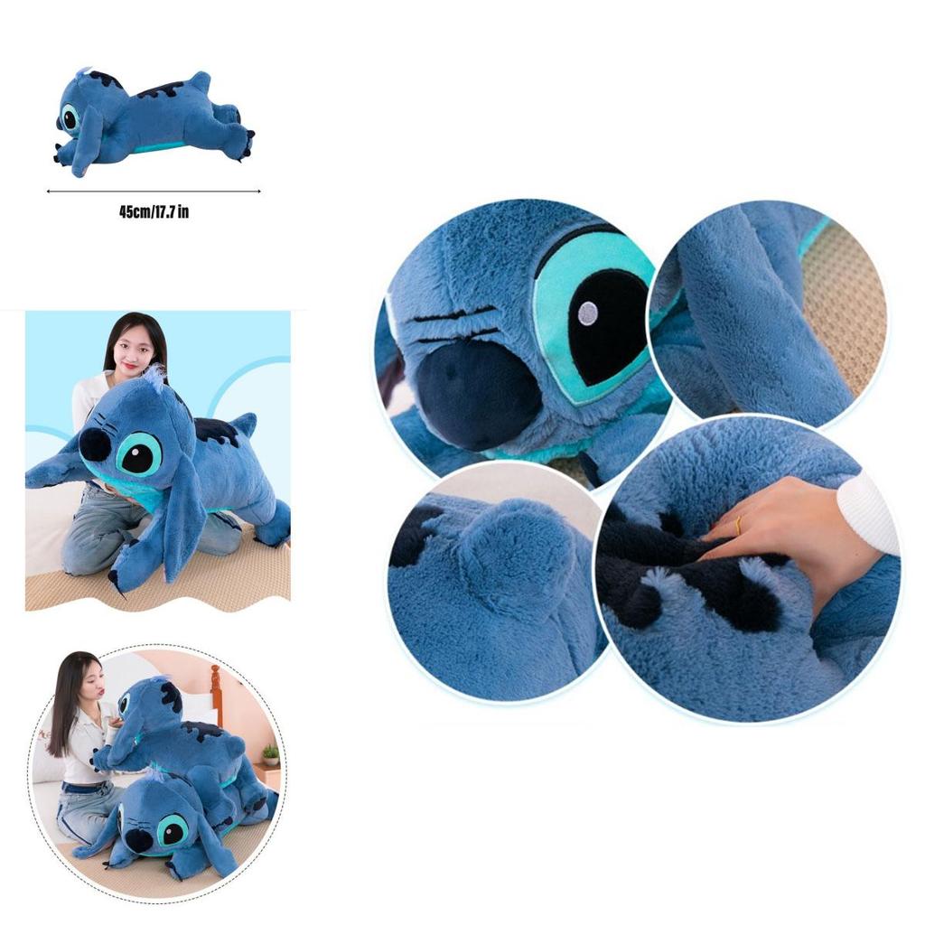Söt Stitch Gosedjur Mjuk och Mysig Gosedjursdocka För Flickors Födelsedagspresent Festpresent