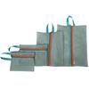 Travel Storage Bag Set: Four-Piece Mesh Clothes Organizer for Suitcases