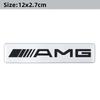 3D Aluminium Car Logo Sticker Decals Auto Decoration Accessories For Mercedes Benz AMG W204 W205 W203 W211 W212 W213 W201 W210 AA4