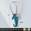 Antler Adhesive Entryway Key Hook – No-Drill Wall-Mounted Decorative Hook