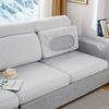 Neue coole Sofakissenbezüge, einfarbig, elastischer Chaiselongue-Sofabezug, Schnittsofa-Sitzbezug