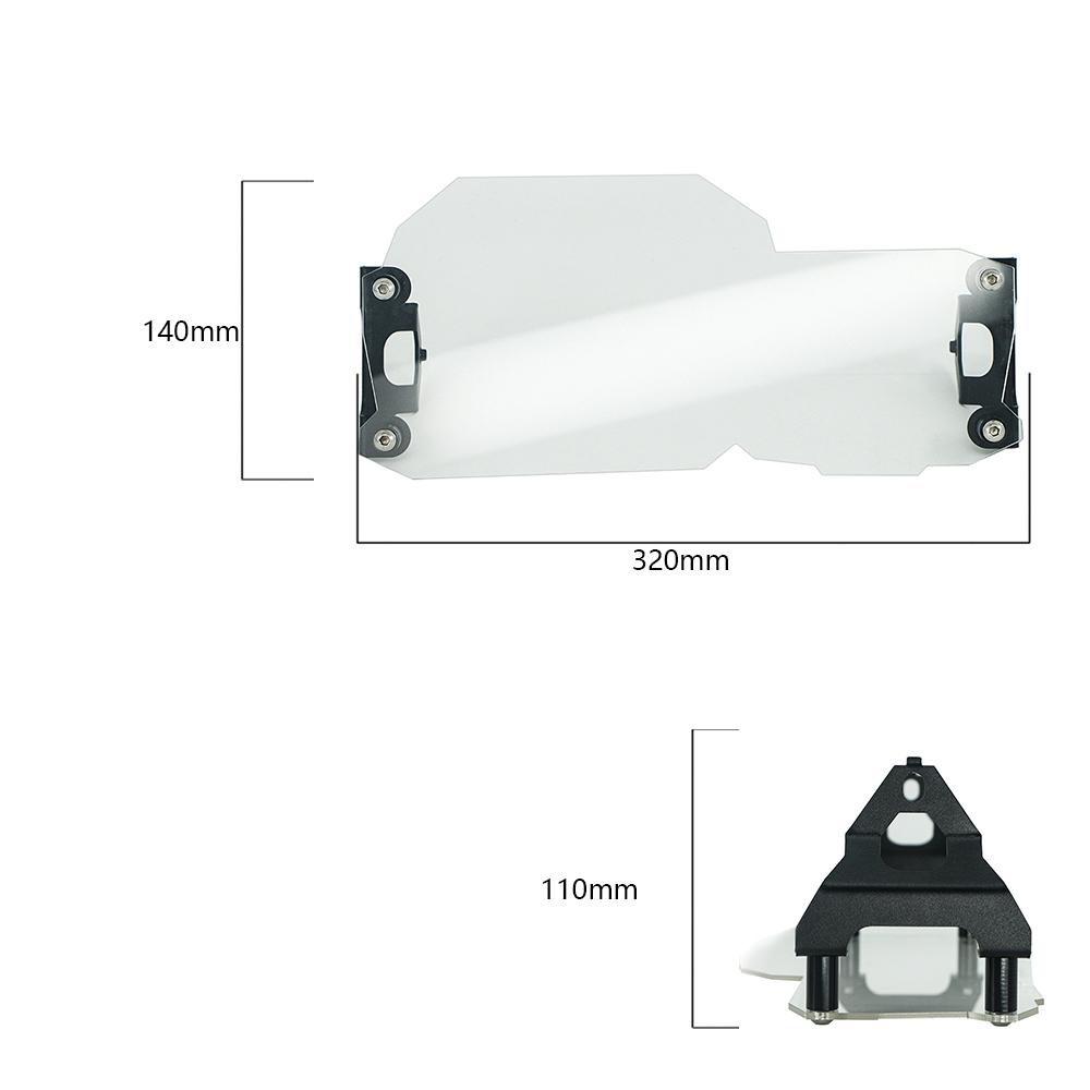 Motorcycle Headlight Cover For BMW F650GS F700GS F800GS F800R GS800 F 650 GS 2008-2018 Head Lamp Light Grille Guard Protector