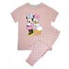 Disney Girls Daisy Duck Hearts Short-Sleeved Long Pyjama Set