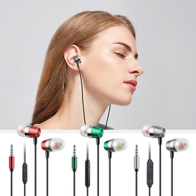 Corded Earbuds In-Ear Earphones with Microphone Noise Isolating Headphones 3.5mm Ear Buds for Smartphones Music