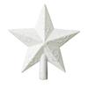 Hollow Out Christmas Tree Top Star White Christmas Tree Ornaments  Christmas Decoration