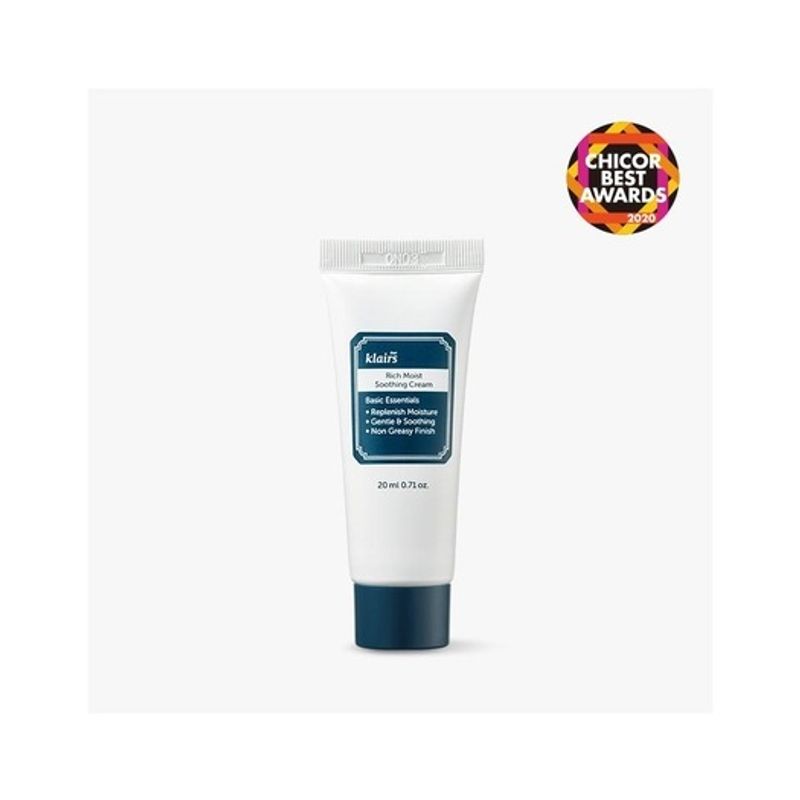 

Klairs Rich Moist Soothing Cream 20ml 001_Rich Moist Soothing Cream 20ml Miniature