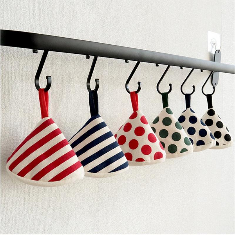 Simple Cute Triangle Pot Anti-hot Cover Kitchen Anti-scalding Pot Handle Ear Cap Heat Insulation Anti-High Temperature Gloves