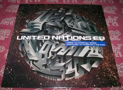 12inch Record DJ YUTAKA - United Nations Ep #1 RR1288181 Rhythm Republic 2000 Japan Rap & Hip-Hop/R&B Used