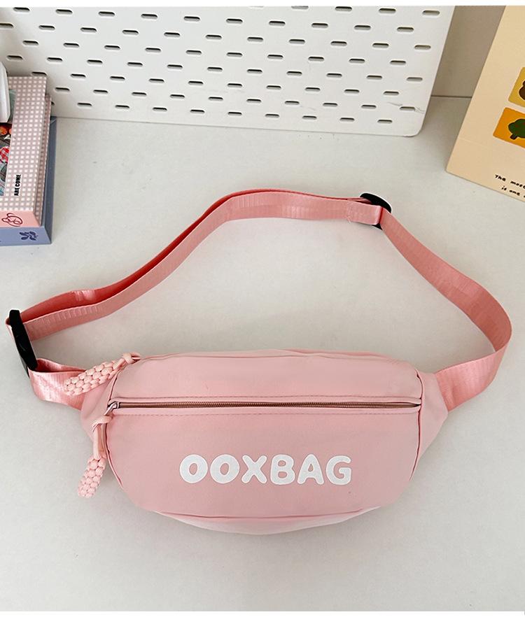 New Fashion Trend New Breast Bag Women's Bag Leisure Travel Bag Lightweight Shoulder Messenger Bag Simple and Versatile Fanny Pack