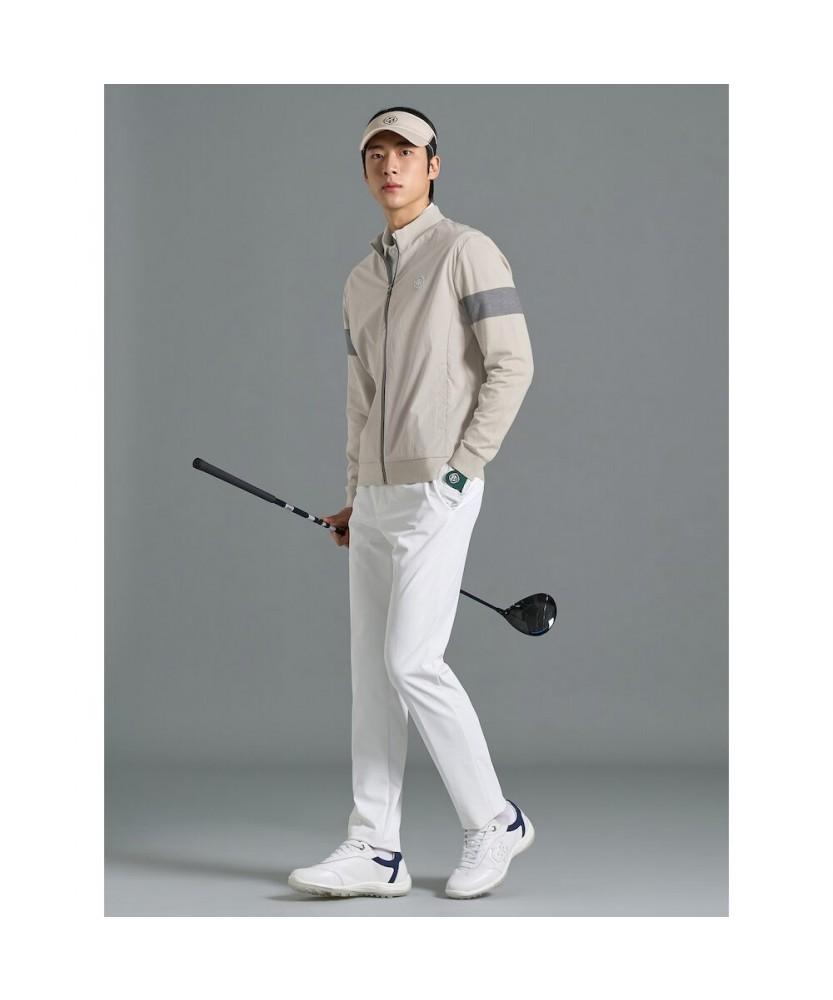 Beanpole Golf [B_Under] Men'S Hybrid Zip-Up Beige