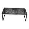 Expandable Cabinet Shelf Stand Non-Slip Closet Organizer Adjustable for Plates Household Bedroom