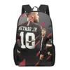 Football Schoolbag Surrounding Primary And Secondary School Students Backpack Miami International Player Backpack Single-Layer Bag