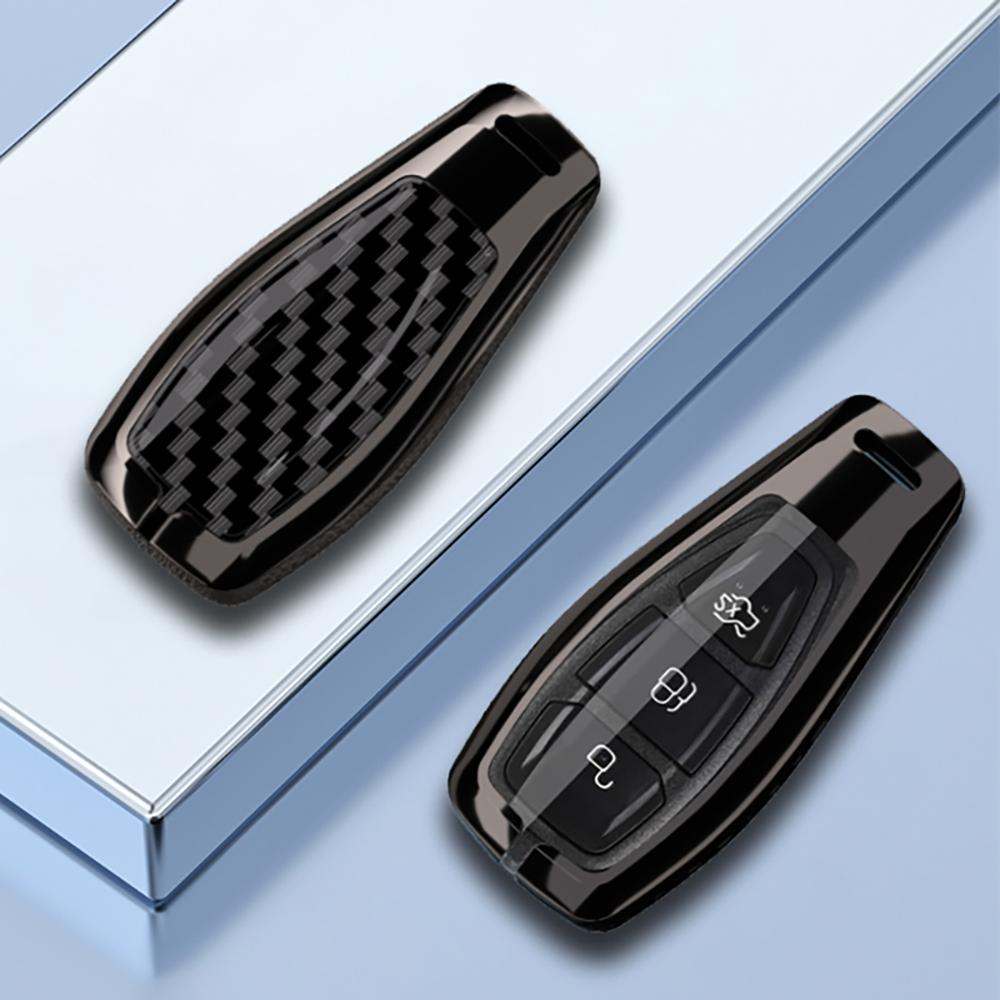 Zinc Alloy Car Key Pack Case For Ford St Line Fiesta Focus Mondeo Ecosport Kuga Puma Edge Escape