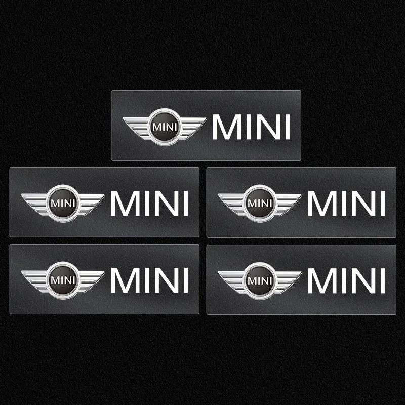 B4 A5 For Bmw Mini Car Interior Random Stickers Car Goods Car steering wheel Decals For MINI Cooper F54 F55 F56 R56 R60 Roadster