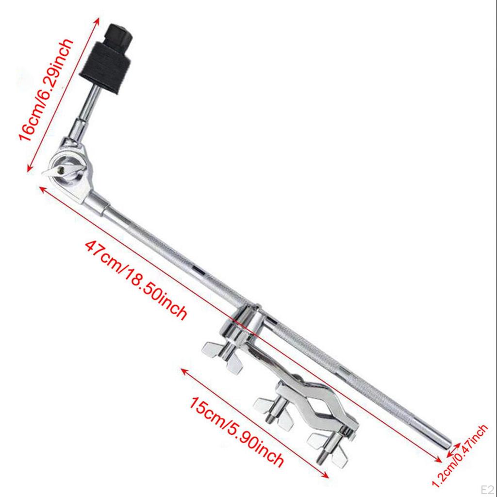 Cymbal Attachment Clamp Holder, Drum Accessories Metal Extension for