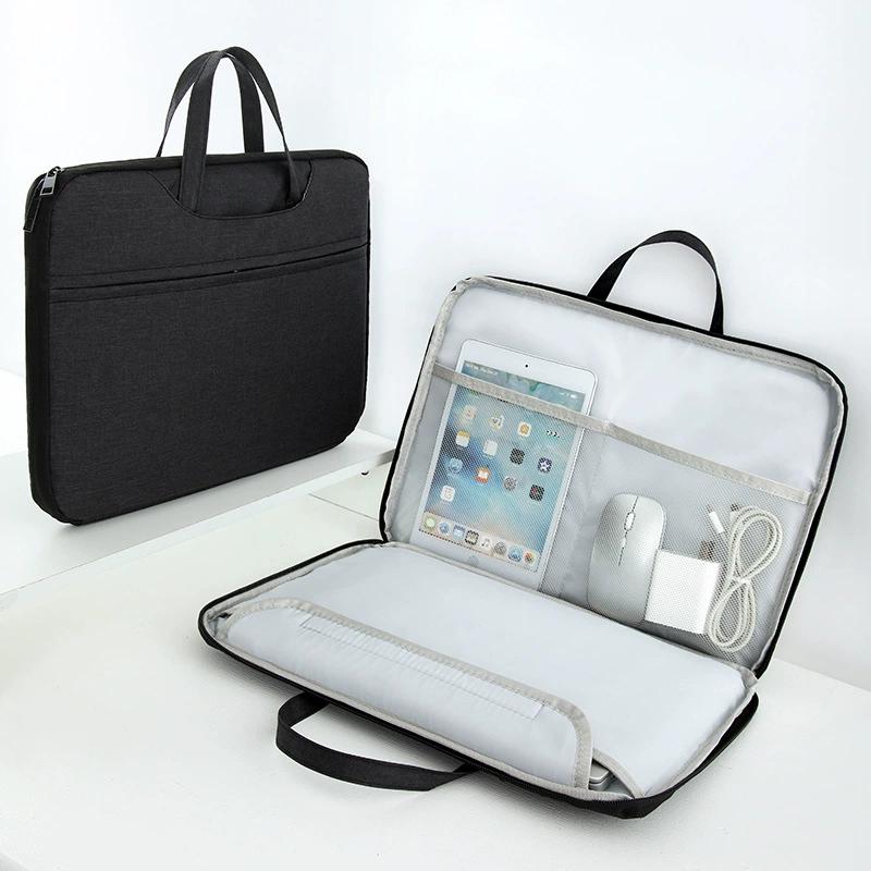 Bolsa para Laptop para Xiaomi Lenovo Dell HP Computador Notebook Capa Sleeve para Macbook Air Pro 11.6-15.6 Polegadas Bolsa com Alça