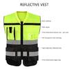 Reflective Safety Vests for Men Women High Visibility Reflective Strips Mesh Vest with Pockets