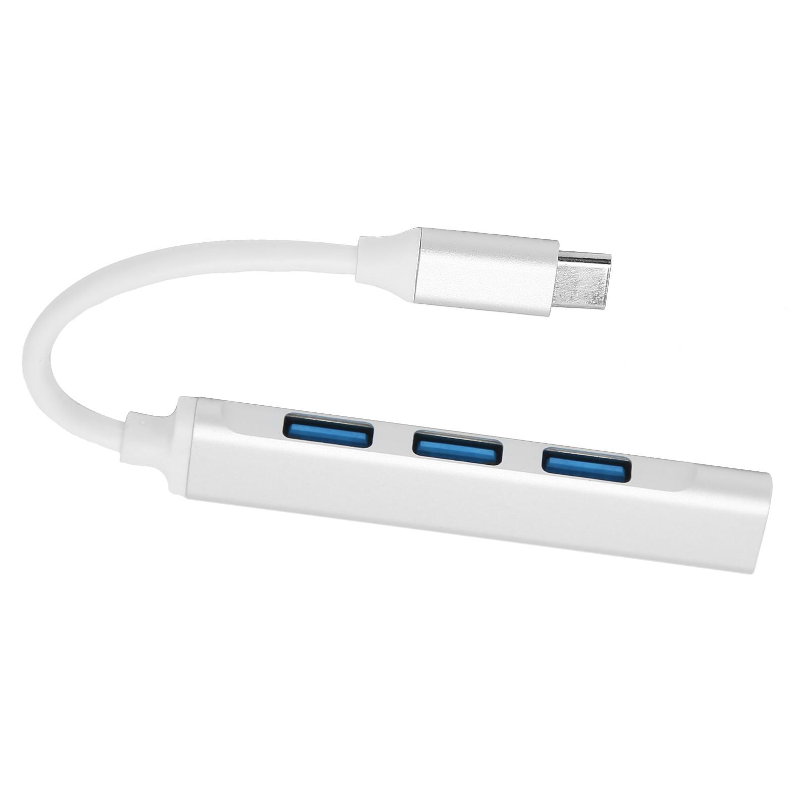4-в-1 TypeC на 4 порта USB OTG ХАБ Адаптер Многофункциональный Разветвитель Док-станция