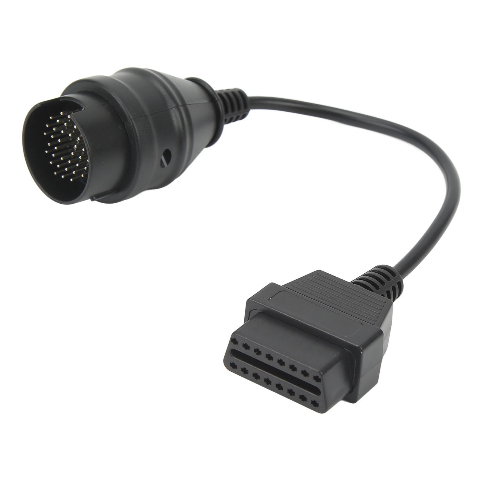 

Диагностический адаптерный кабель 38PIN-OBD2, износостойкий ABS, длина 28 см, замена для Benz