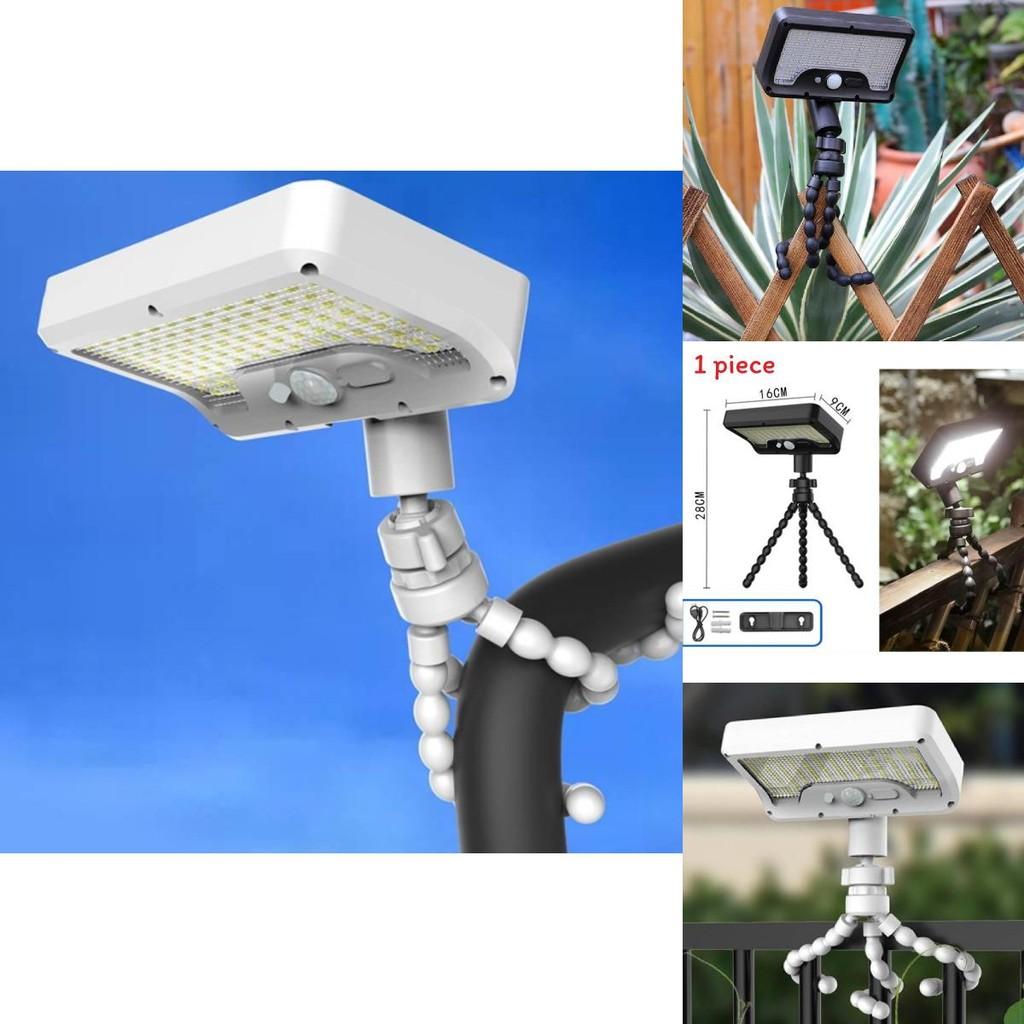 Octopus Solar Wall Lamp With Motion Sensor For Outdoor Pathway Lighting