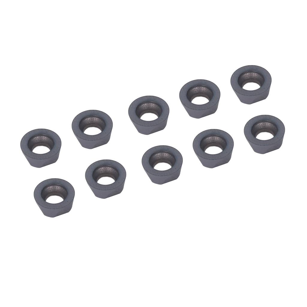 Buy 10Pcs Round Turning Inserts Coated Carbide Blades CNC Lathe Tools
